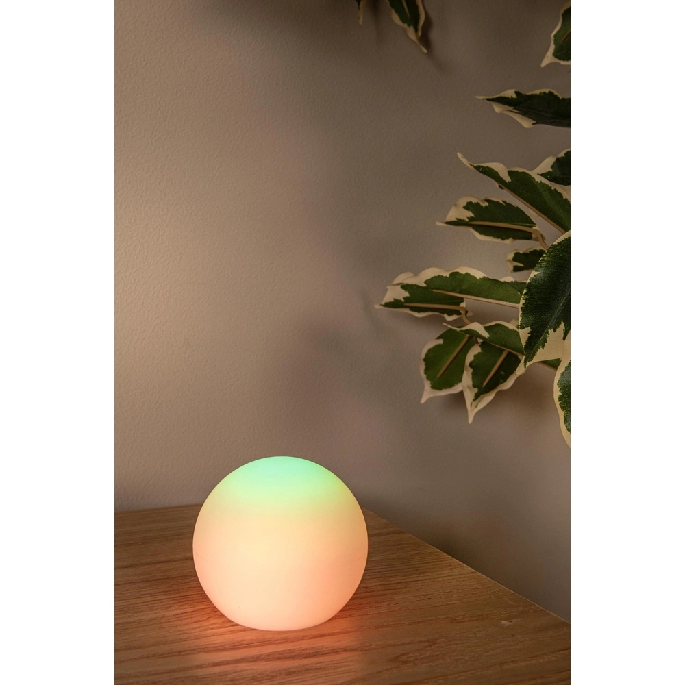 Wiederaufladbare Tischlampe Pino S - weiß Lucide 5411212061638