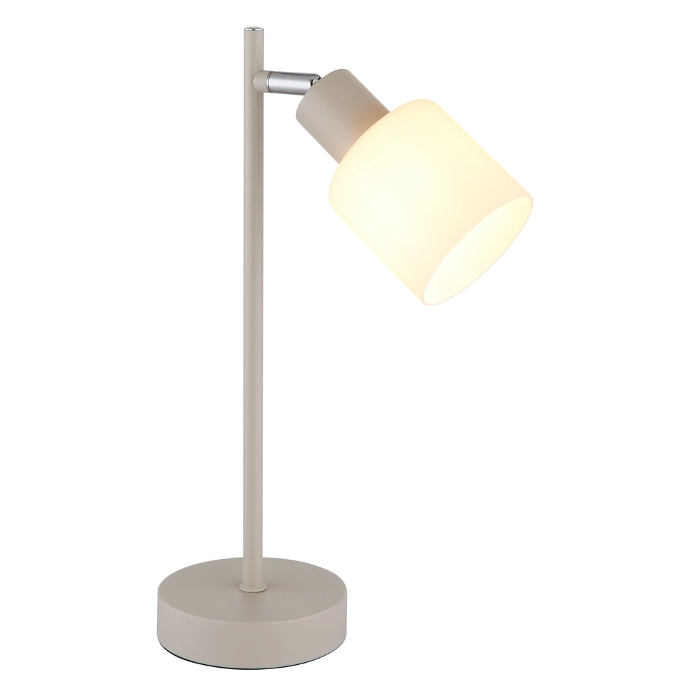 Tischlampe Trent sandbraun