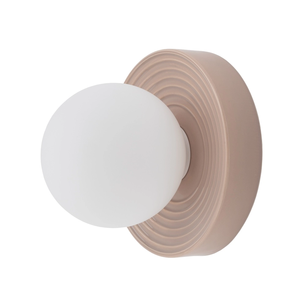 Design-Wandlampe Clay rosa Ø 22cm