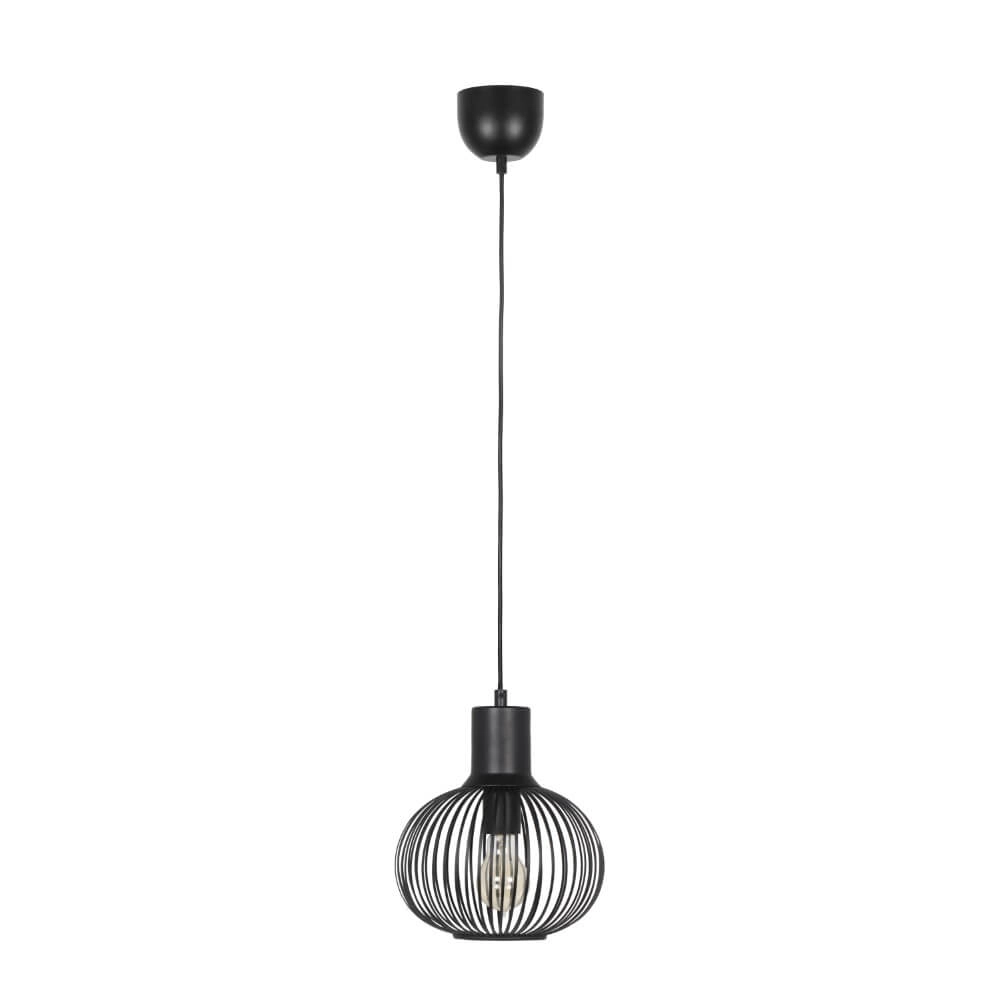 Hängelampe aus Draht Gila Ø 23cm - schwarz Trio 4017807617559