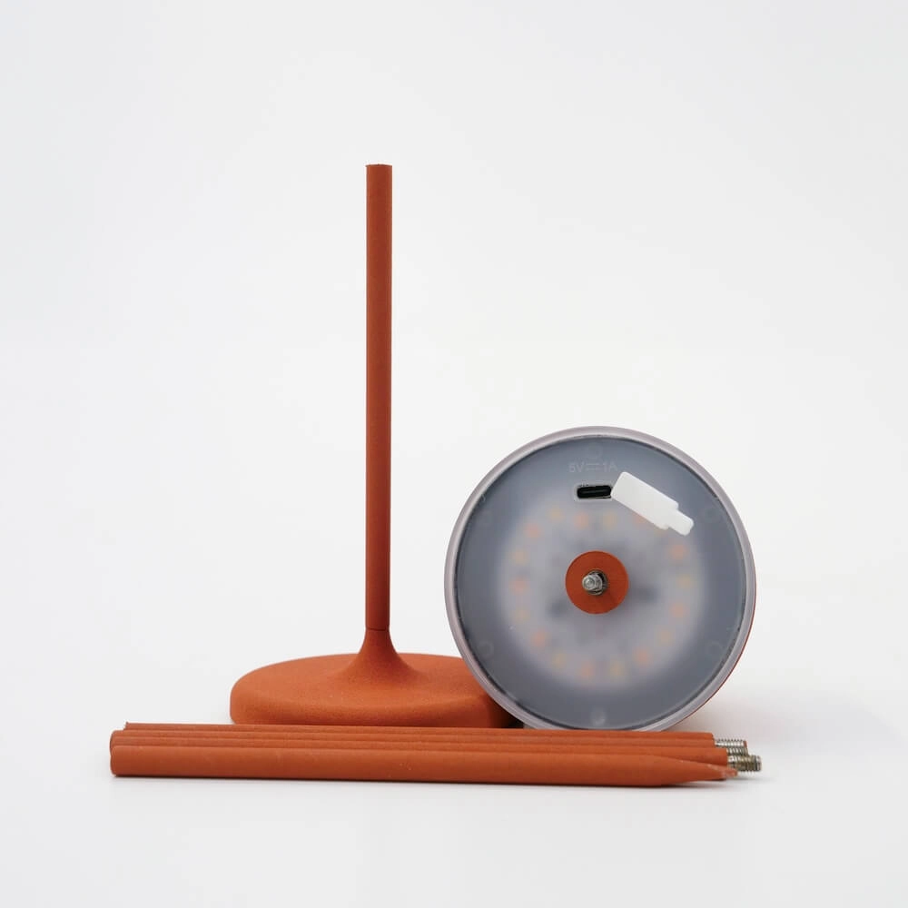 Tischlampe Mannera Rotes Design Eglo 9008606355556