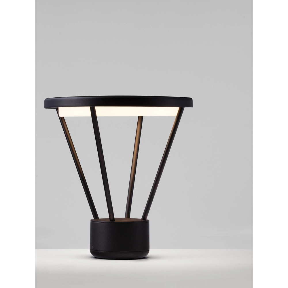 Design-Gartenleuchte Virtus anthrazit Lyora 5212017449337