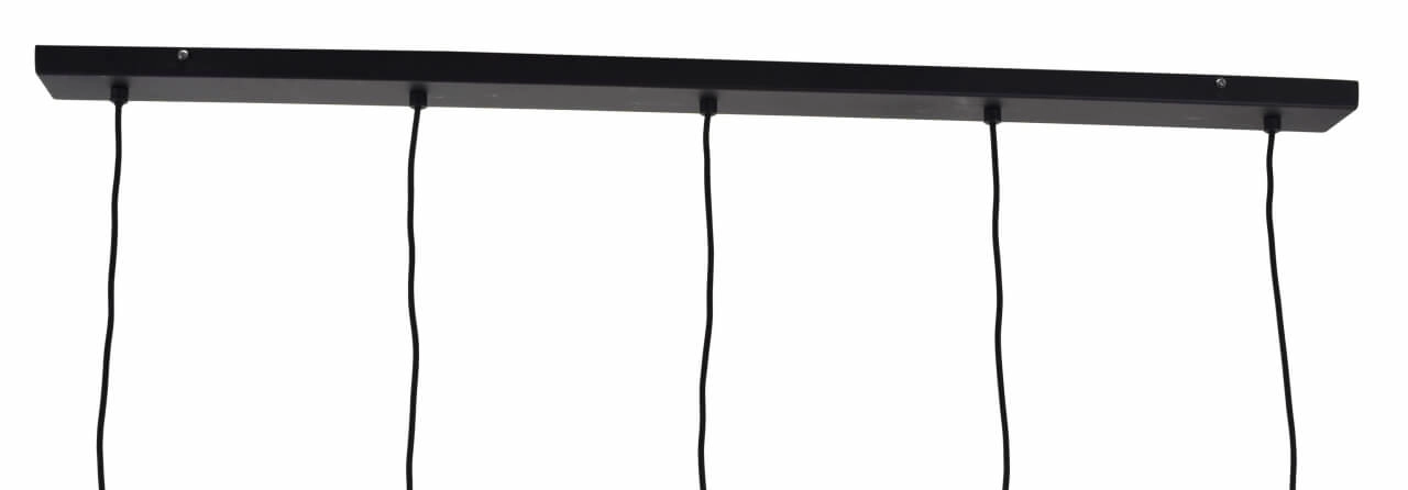 Hängelampe Bulby 5-Licht Schwarz Urban Interiors 8719325467192