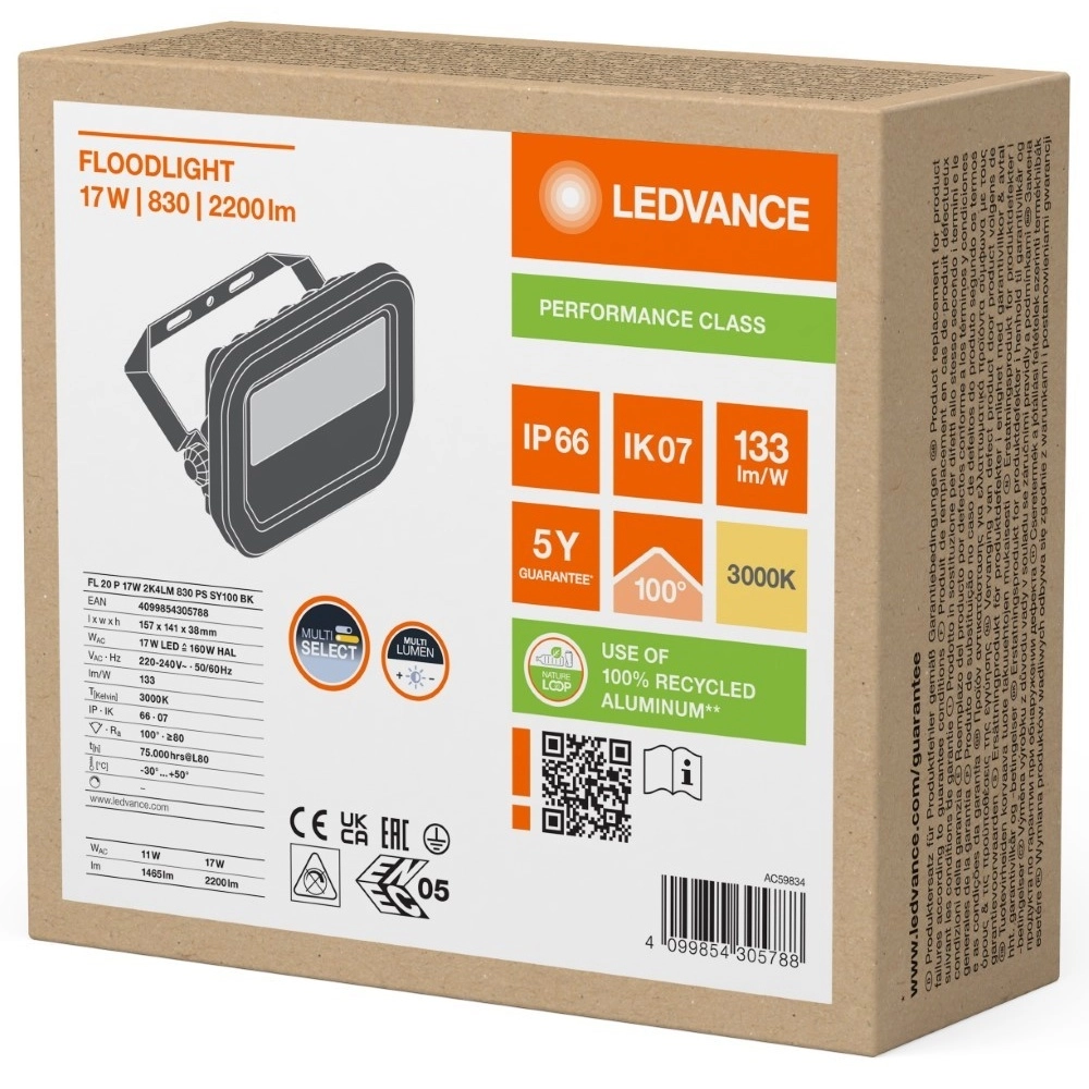 Im Rampenlicht Vance 17W – 3000K schwarz Lyora 4099854305788