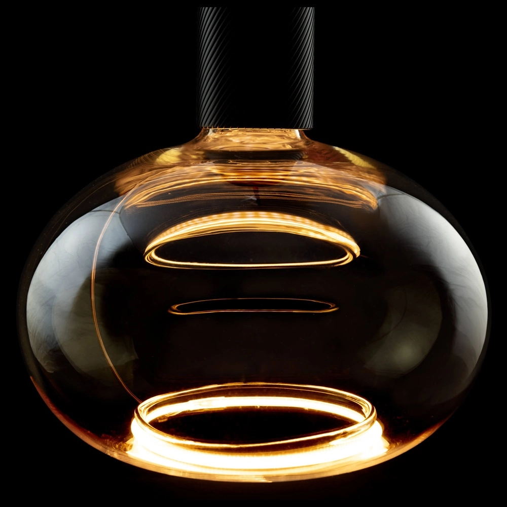 Entwurfslichtquelle Floating Gold - 4,5W - E27 - 300lm - 2200K - Ø 20cm