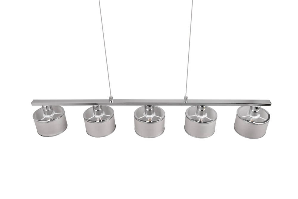 Hängelampe mit 5 Leuchten Kaprun gerade 92cm Trio 4017807581157