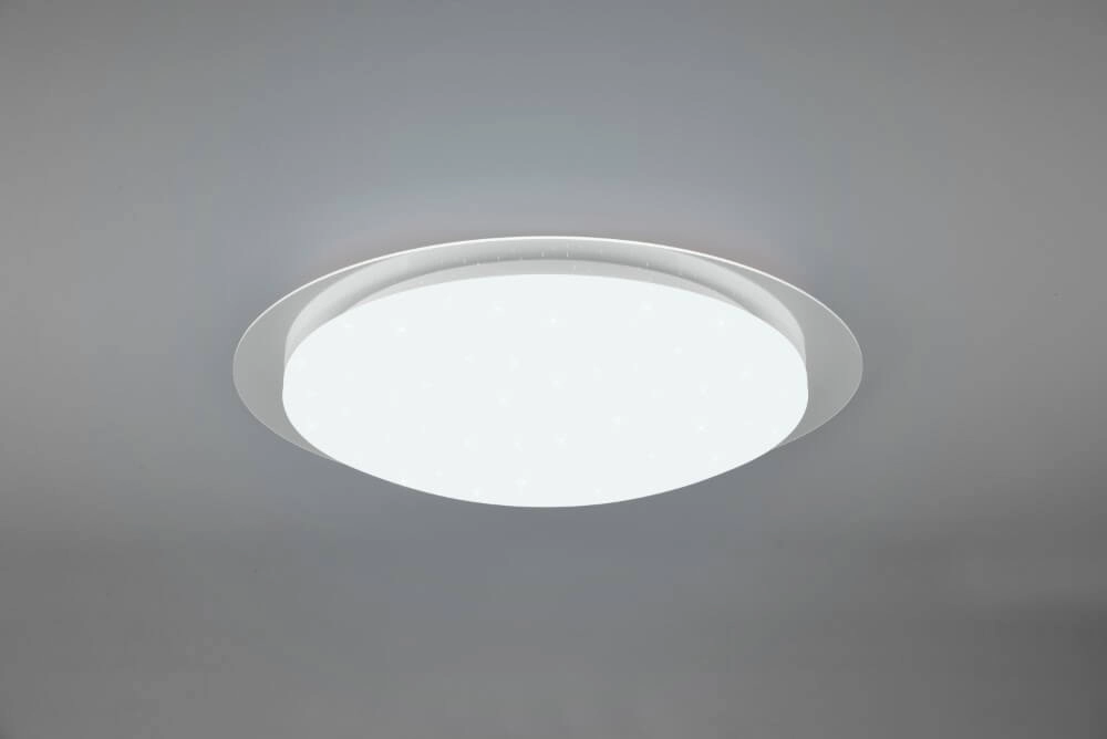 Deckenlampe Frodeno 48 cm Edelstahl Trio 4017807508482