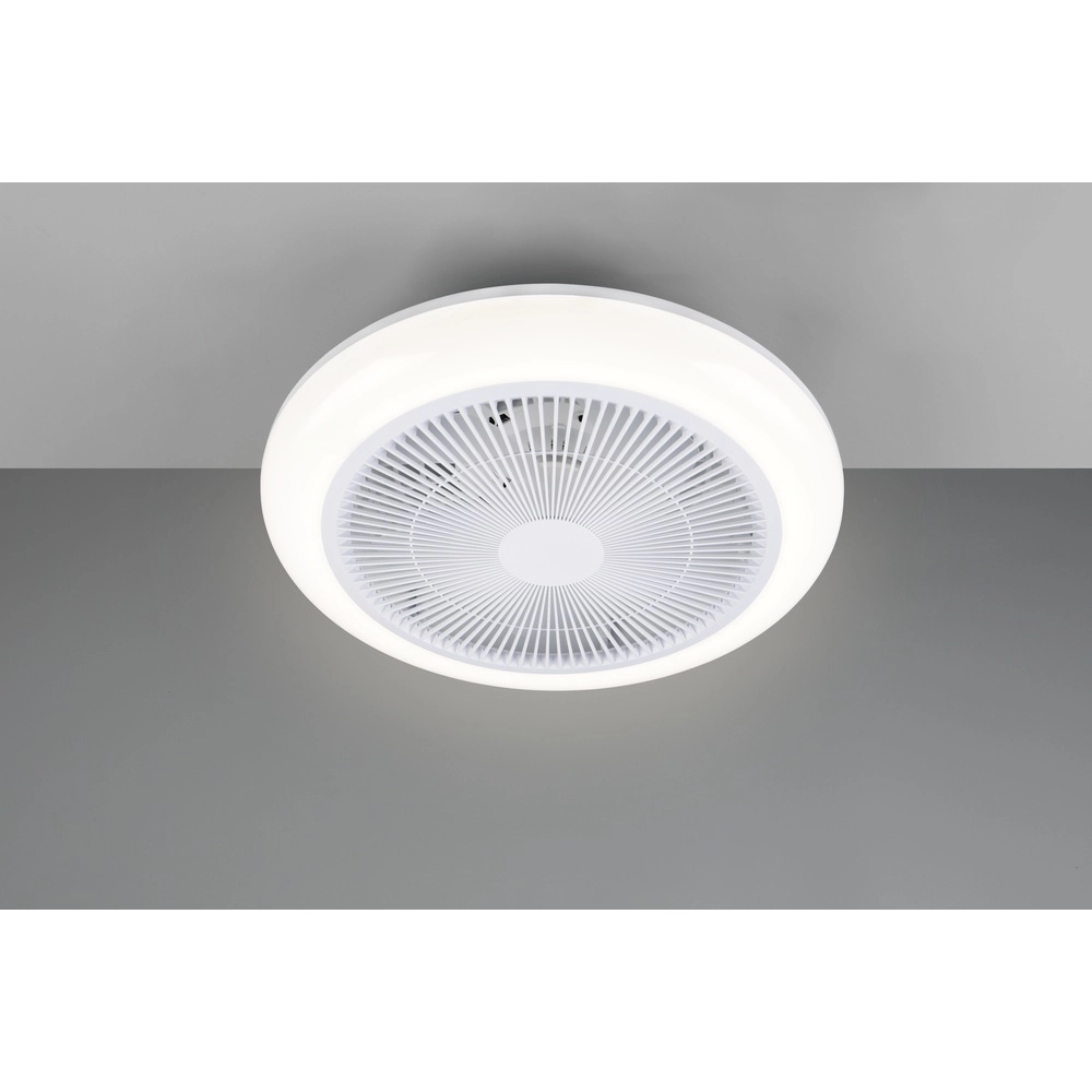 Designventilator Holmsund weiße Ø 46cm mit RGB-Funktion Trio 4017807688665