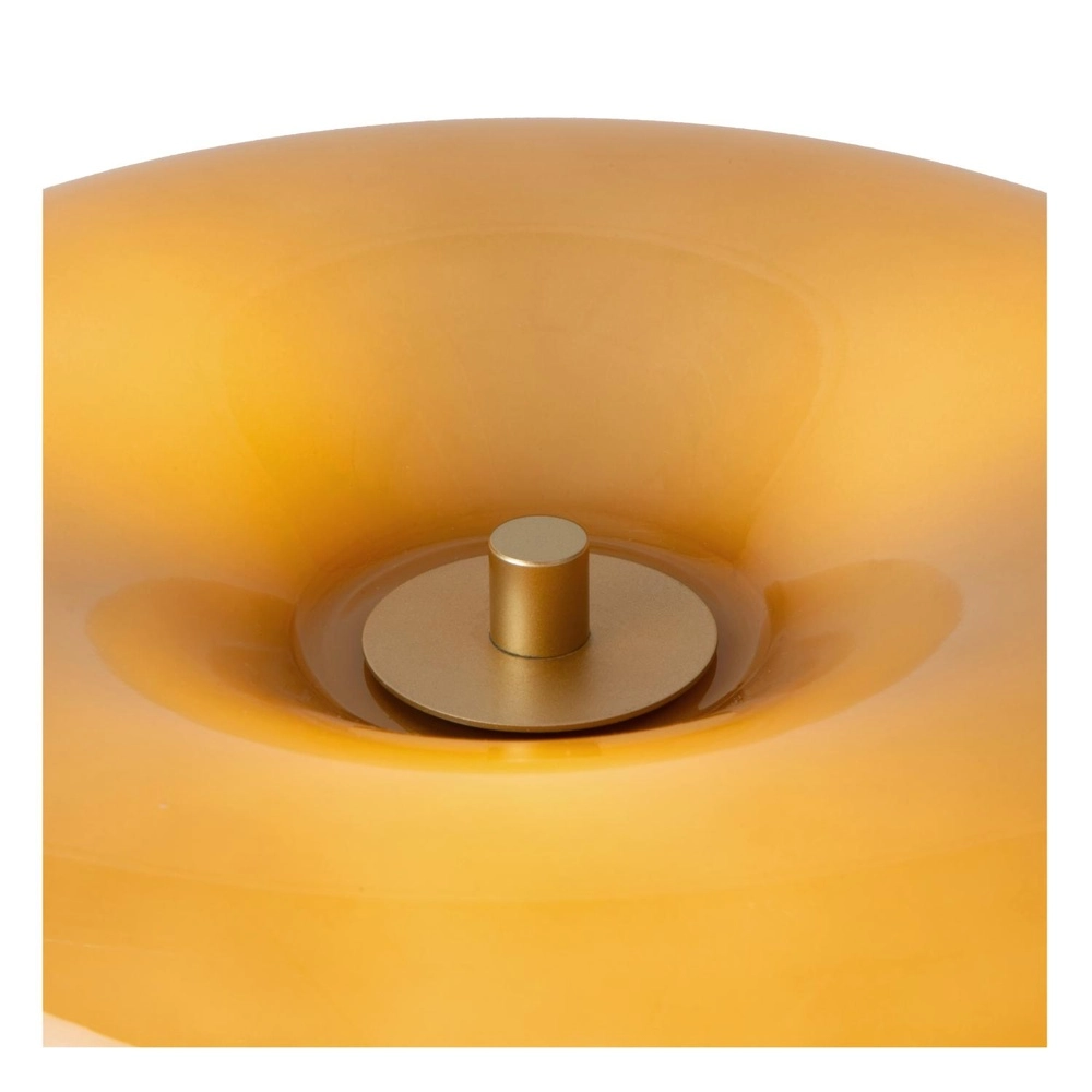 Tischlampe Sentino Ø 30 cm taupe Lucide 5411212106353