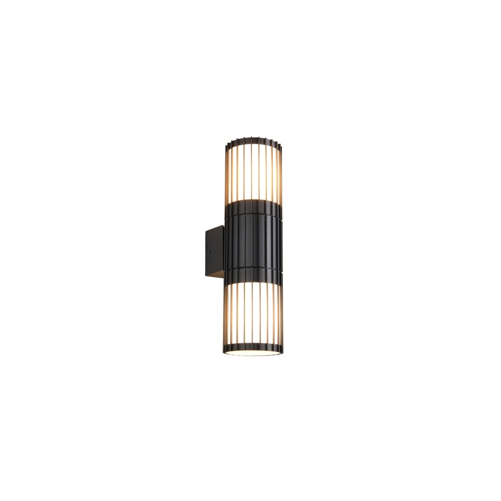 Wandlampe Volga 2-Licht-Anthrazit Trio 4017807686982