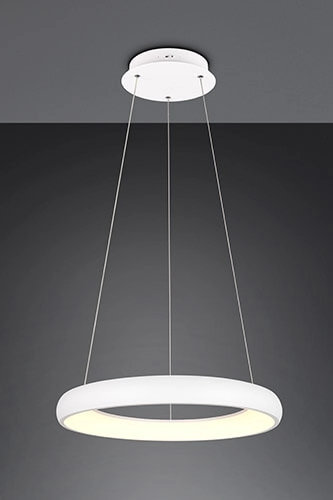 LED-Hängelampe Cardona weiß - Ø 60cm