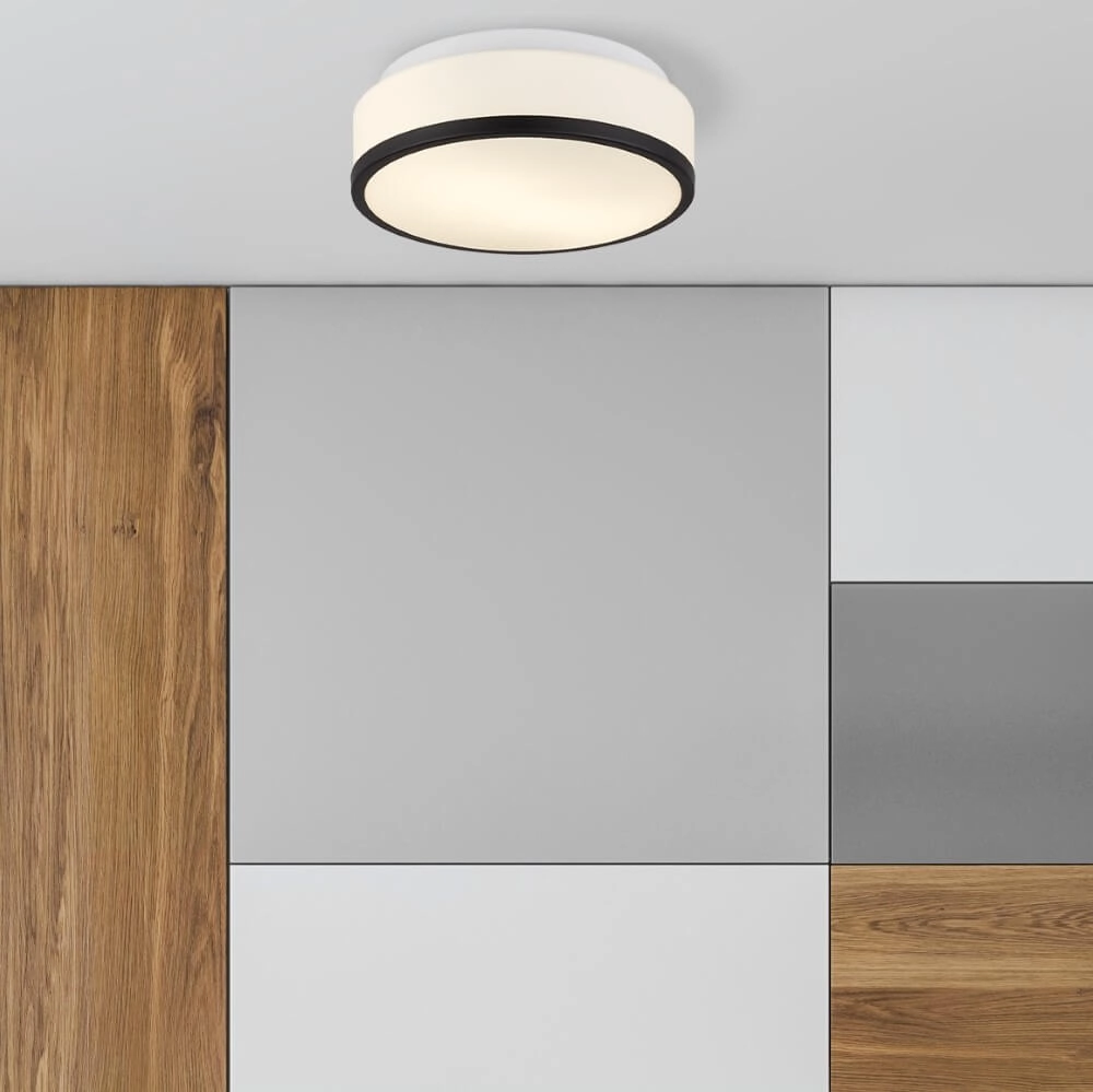Badezimmer-Deckenleuchte Cheese Ø 23cm Searchlight 5053423180403