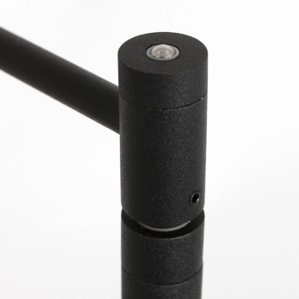 Schwarze Leselampe Retina mit LED Steinhauer 8712746135695