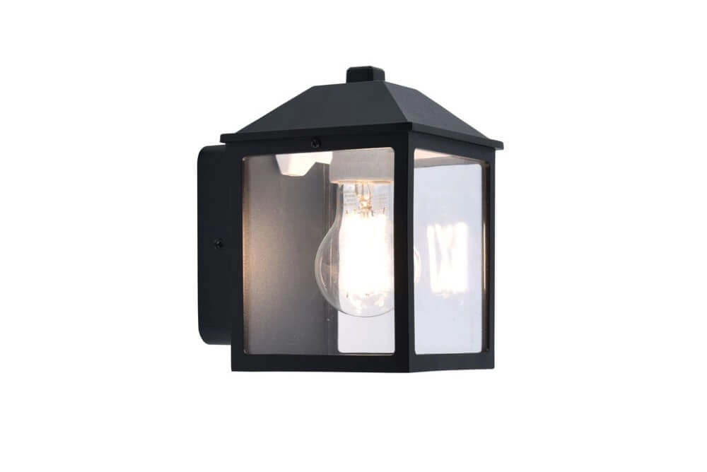Schöne Wandleuchte Spire Schwarz Lutec 6939412015682