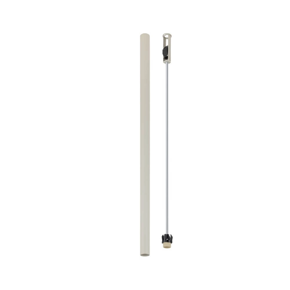 Langer Aufbaustrahler Fourty L 90cm - hellgrau Lyora 5903139108959