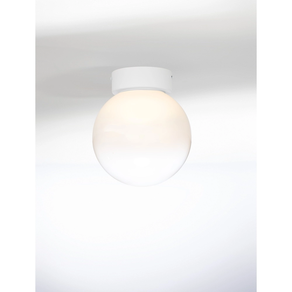 Weiße Deckenleuchte Bolita Glühbirne Ø 20cm Lyora 5212017483591