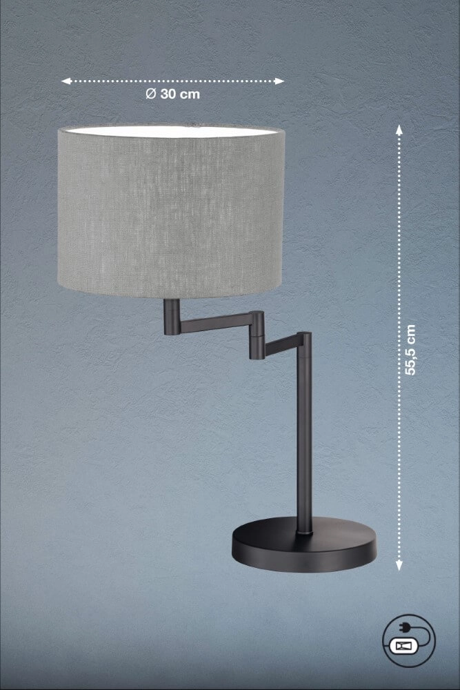 Verstellbare Tischlampe Rota Fischer & Honsel 4003694505758