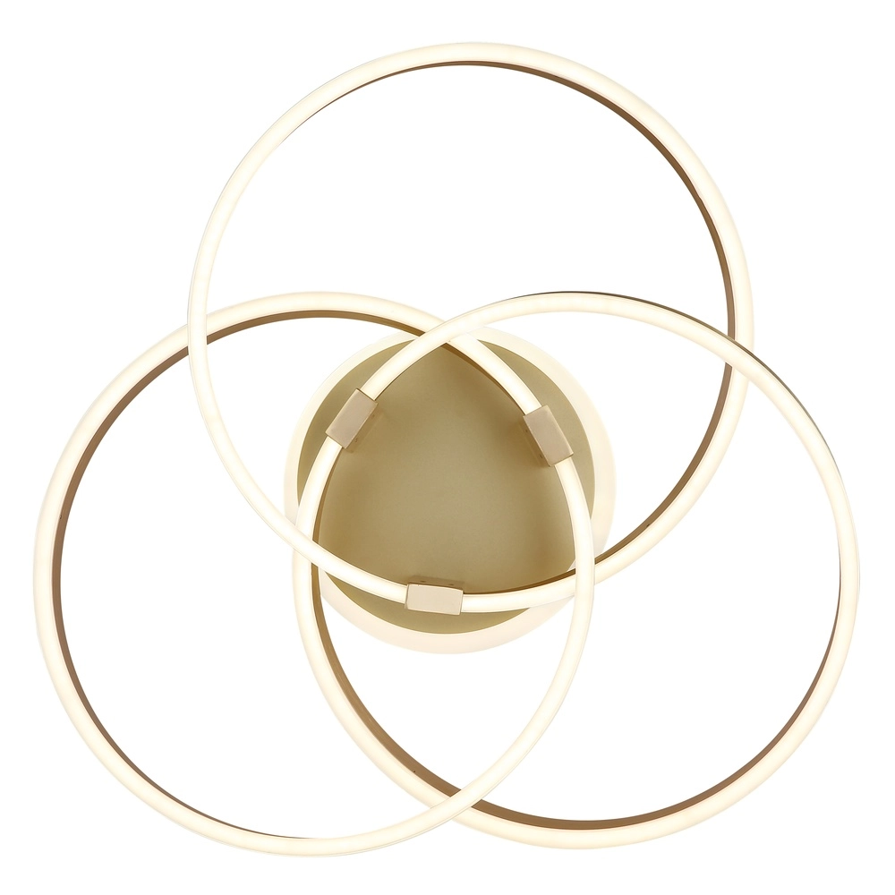 Goldene Deckenlampe Herwig Konstruktion Globo 9007371446452