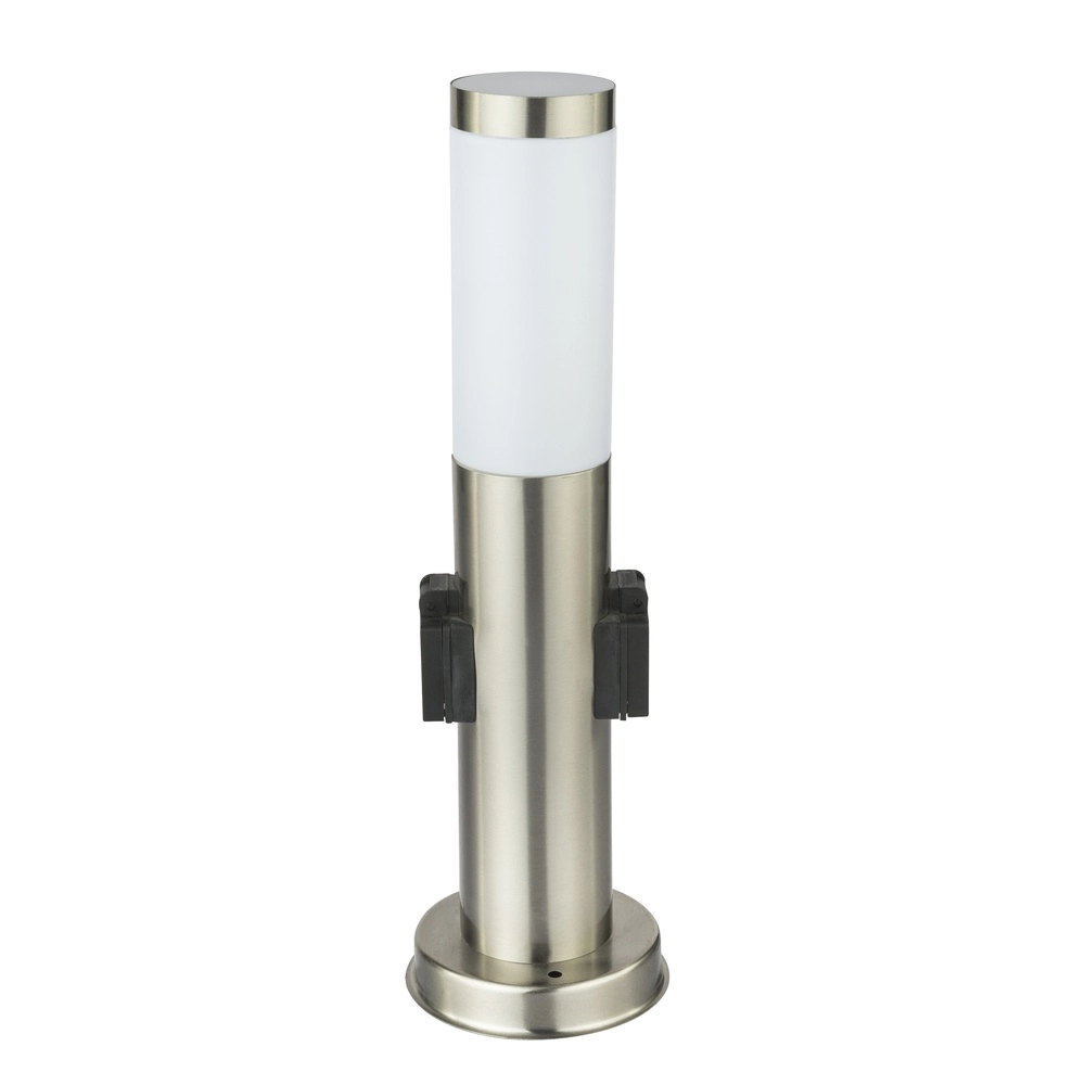 Gartenlampe Boston Edelstahl mit Sockel Globo 9007371123926