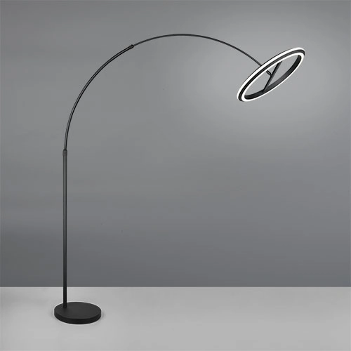 Stehlampe Amador Schwarz Trio 4017807688160