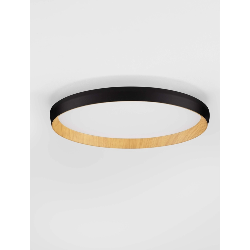 Deckenleuchte Vomos schwarz Ø 40cm Lyora 5212017448767
