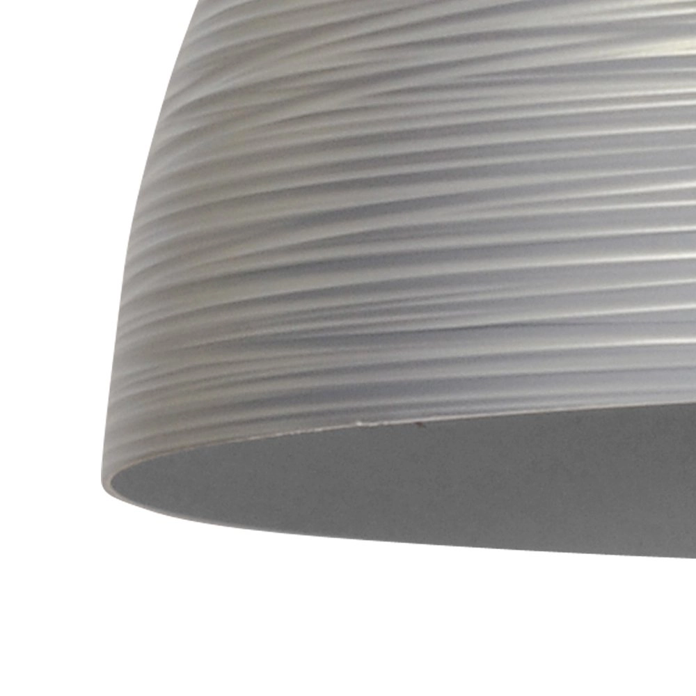 Silbergraue Design-Pendelleuchte Concepto 72 Masterlight 8718121238463