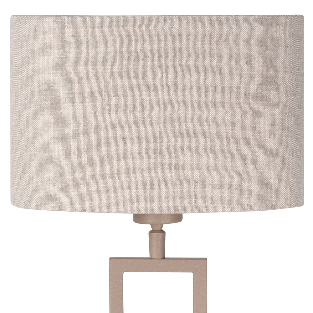 Tischlampe Monza sandbraun Highlight 8718379051180