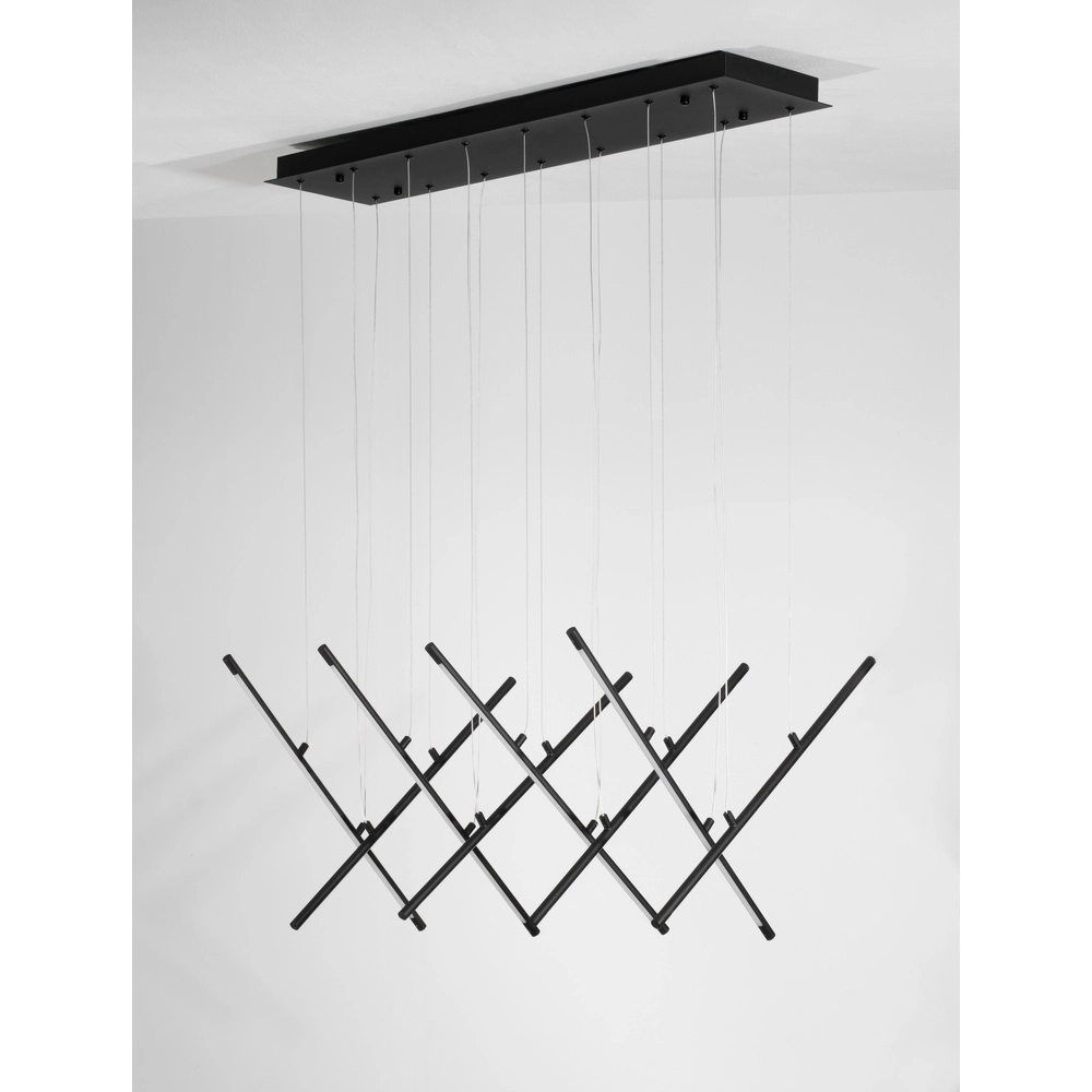 Design-Pendelleuchte Elettra schwarz Lyora 5212017446084