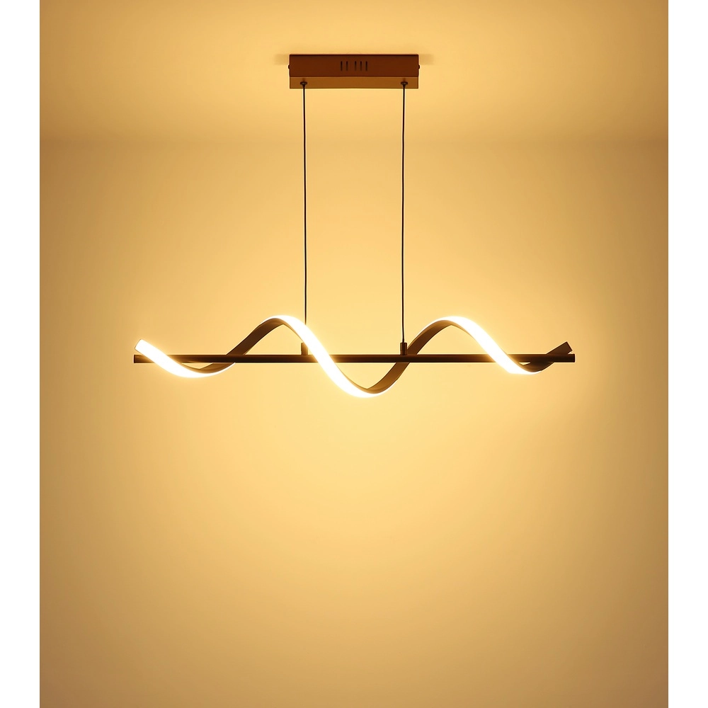 Pendellampe Spiro Bronze mit braunem Sand Globo 9007371587315