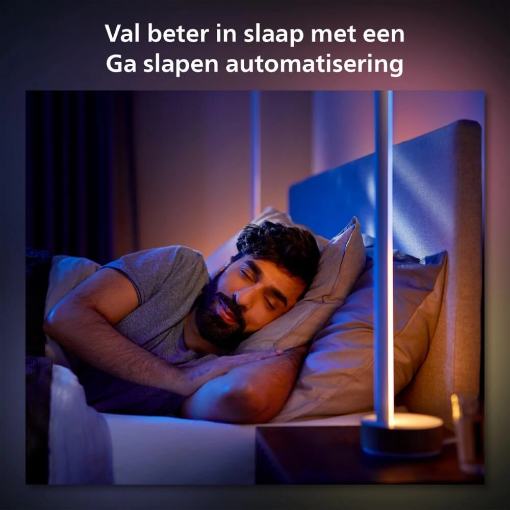 Intelligente Stehlampe Hue Signe - White and color Philips 8719514433526