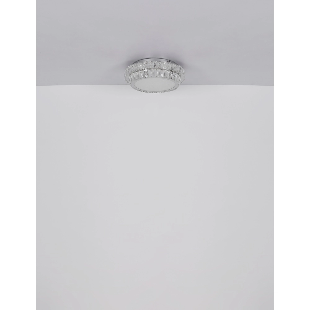 Deckenlampe Klara Ø 40cm Chrom Globo 9007371453085