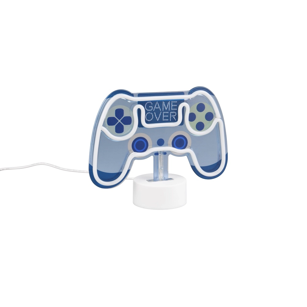 Neon Tischleuchte Control blau Trio 4017807600803
