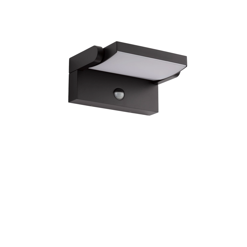 Design-Wandleuchte Gerber Schwarz mit Sensor Lyora 5212017447432
