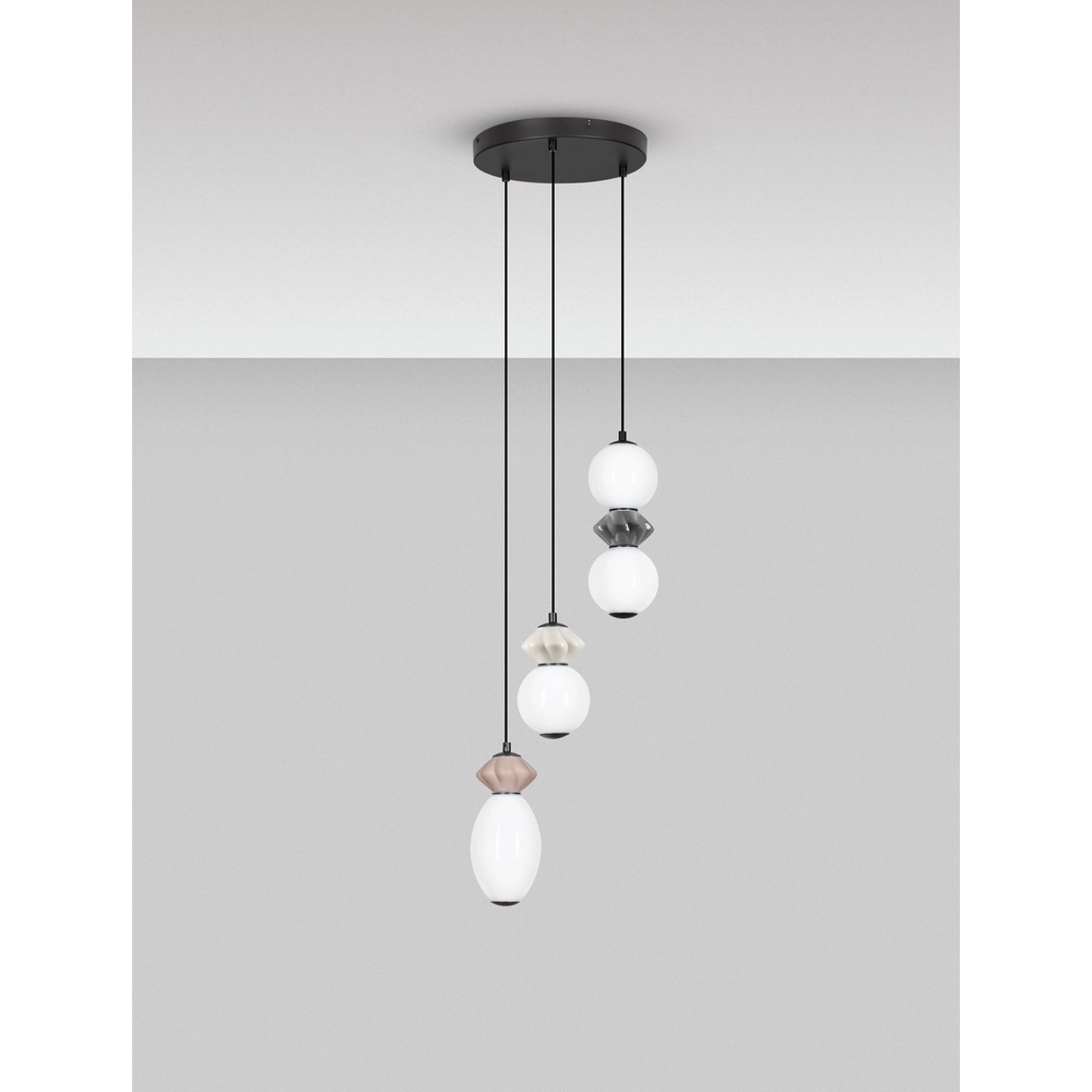 Pendelleuchte Pallina 3-flammig Lyora 5212017484024