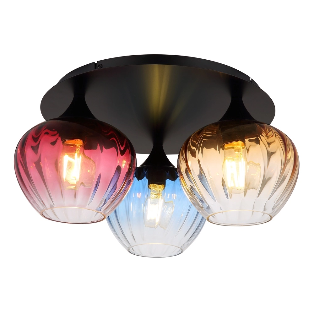Deckenlampe Sander Mehrere Glasfarben