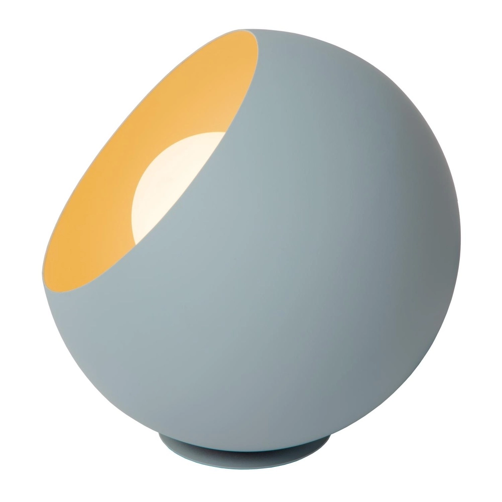 Tischlampe Doredos Ø 20cm blau Lucide 5411212510068