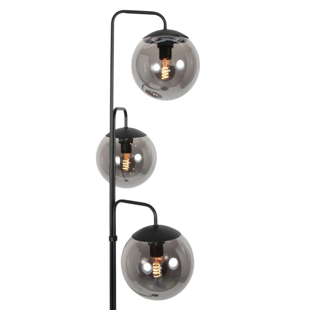 Stehlampe Bollique Schwarz Steinhauer 8712746184785