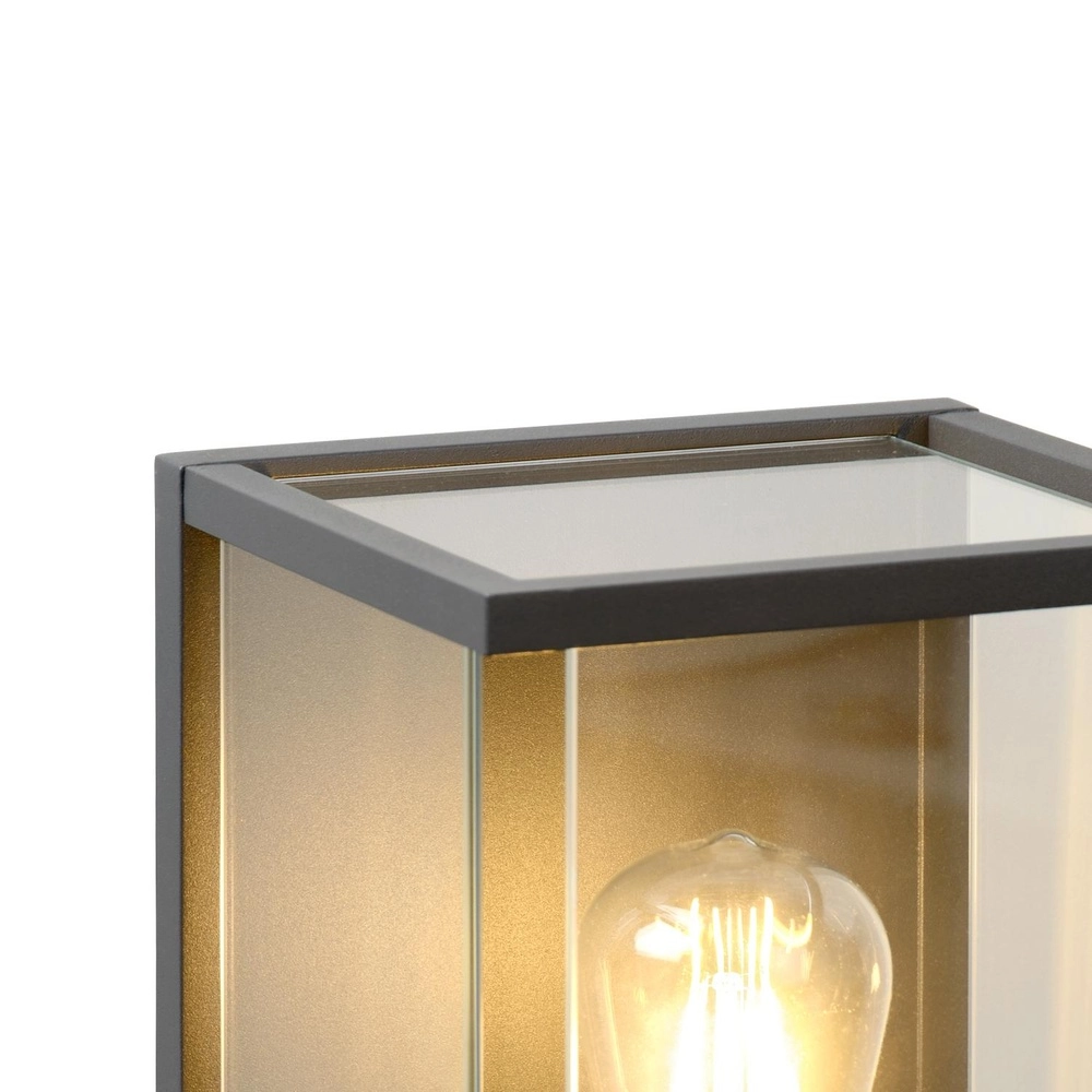 Elegante Wandlampe Claire Nur Anthrazit Lucide 5411212271488