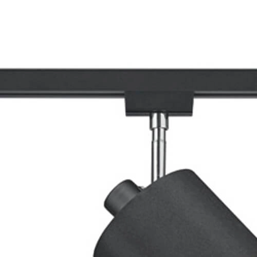 2-Phasen-Schienenlampe Duoline schwarz mit gold Trio 4017807472295