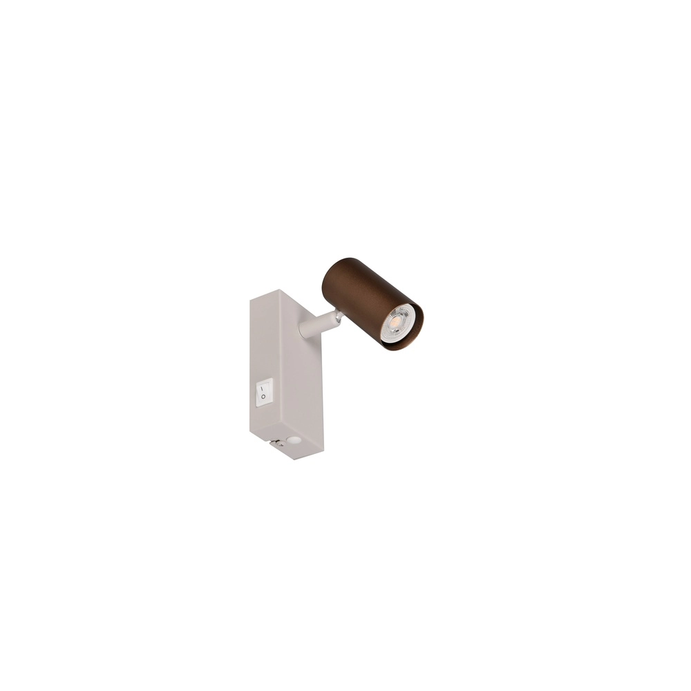 Oberflächenmontierter Scheinwerfer verstellbar Taryn Mocha Brown Trio 4017807685534