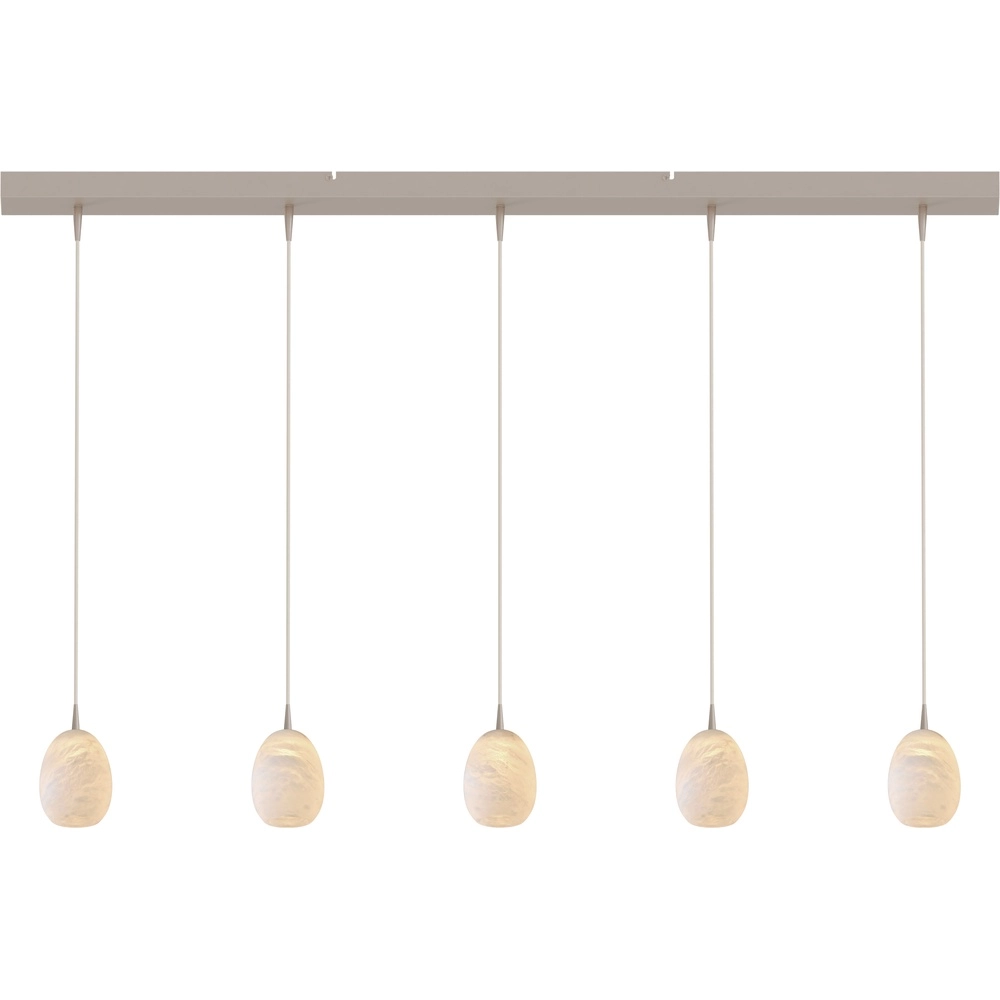 Design-Pendellampe Alta 5-Licht beige Terra