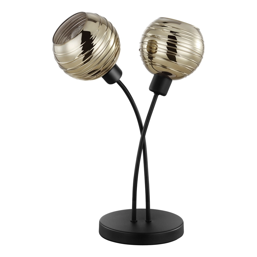 Tischlampe Creppo Schwarz Eglo 9002759396930