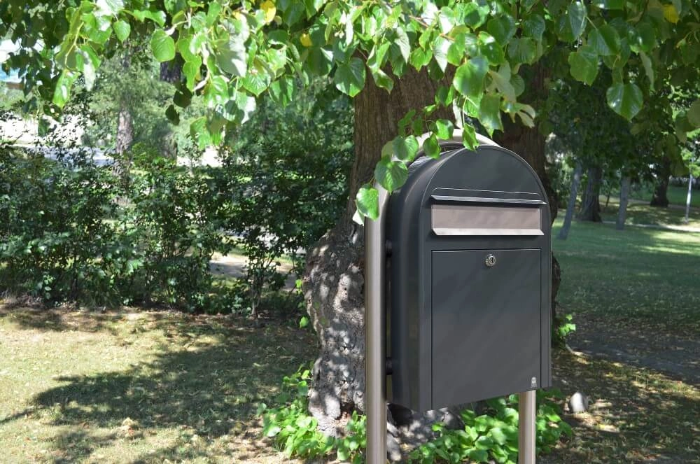 Briefkasten Classic 7016 i Dunkelgrau Bobi 6417237001146