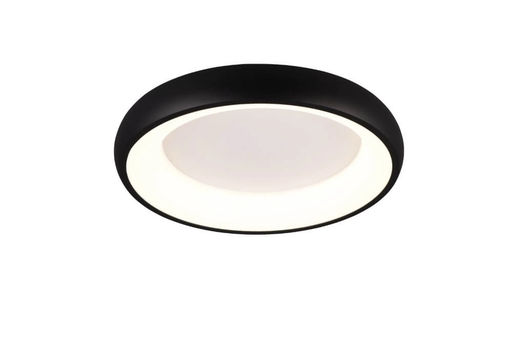 LED-Deckenleuchte Cardona schwarz - Ø 45cm Trio 4017807613902