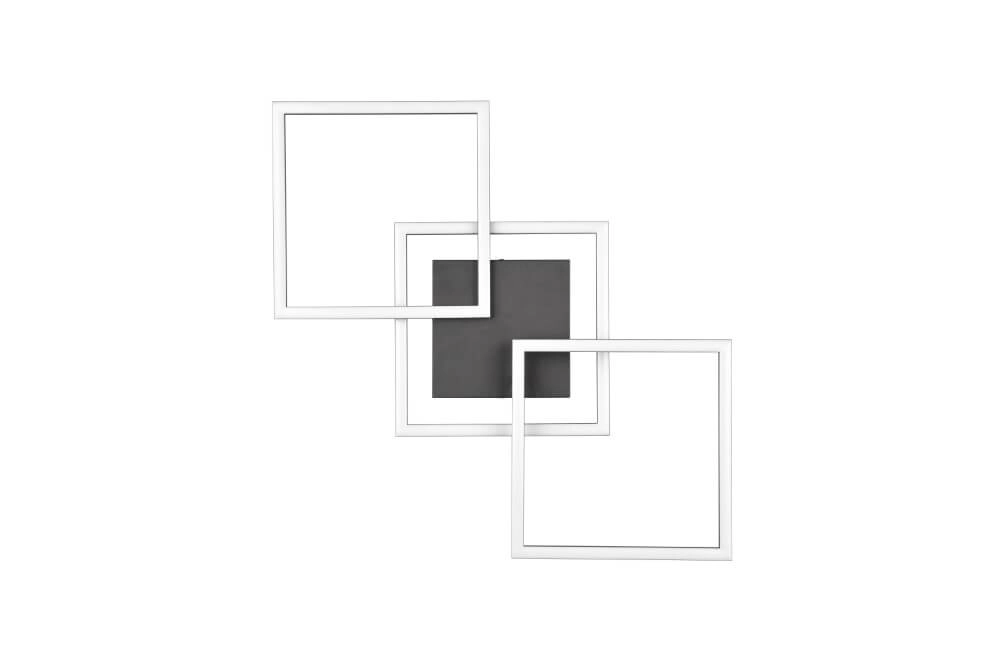 Schwarze Deckenlampe Trail Design Trio 4017807577129