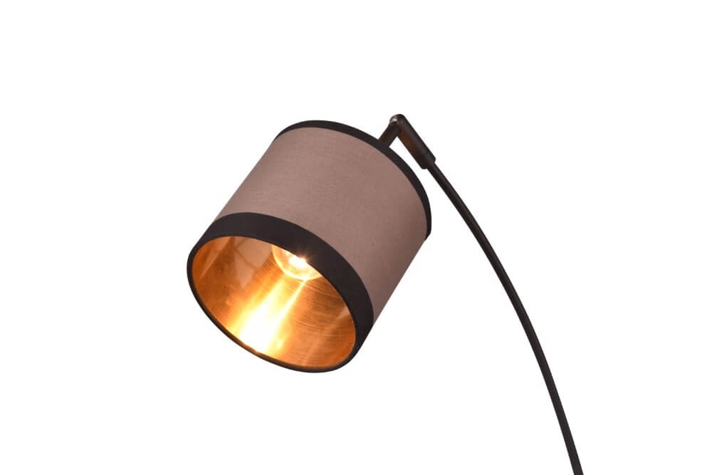 Stehlampe Davos taupe 3-flammig Trio 4017807574364