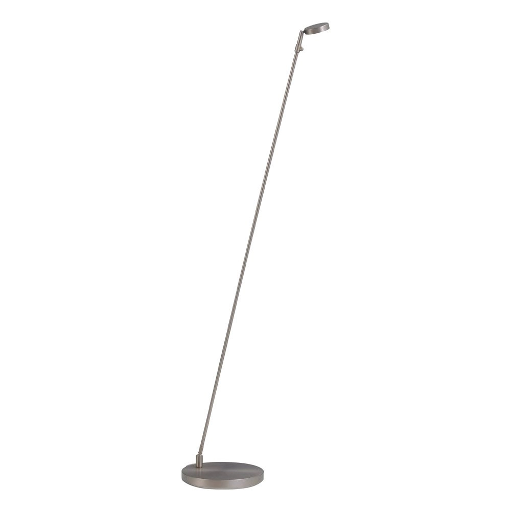 Stehlampe Denia 2 130 cm Nickelmatte