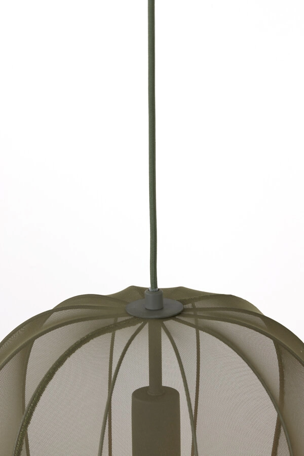 Grüne Pendelleuchte Plumeria Ø 34cm Light & Living 8717807651442