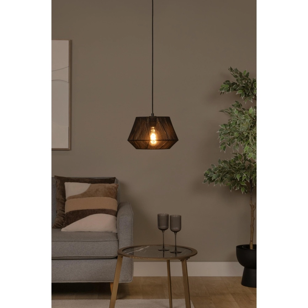Pendellampe Jessica Ø 30cm schwarz Lucide 5411212106155