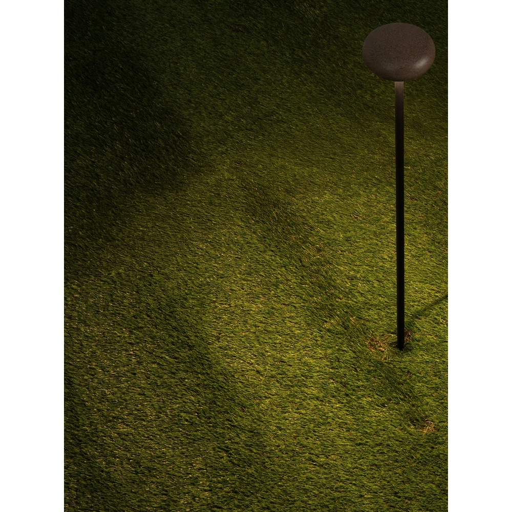 Gartenlampe Cami 80 cm brauner Stein Lyora 5212063504516